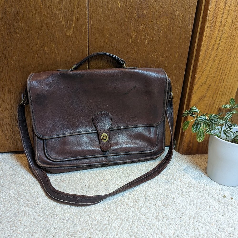 *Rare* Vintage Coach Metropolitan Brief